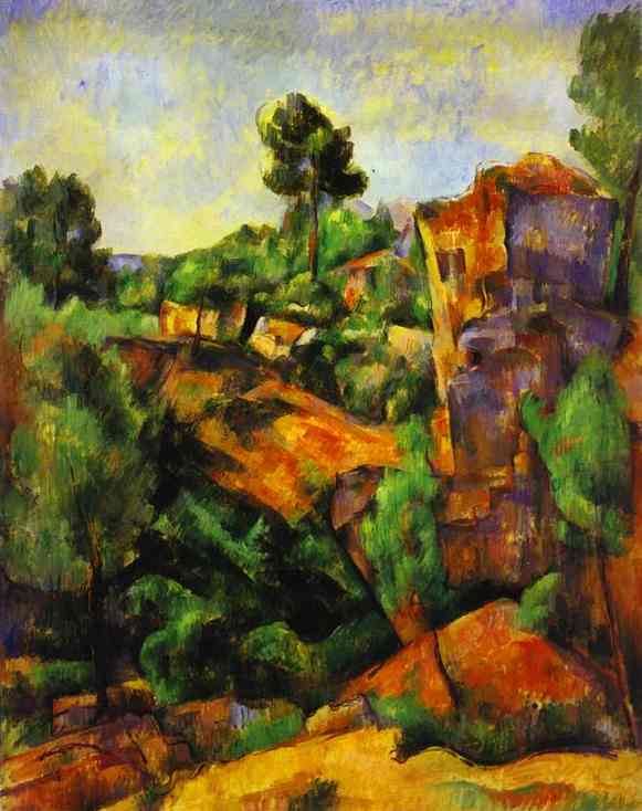 Paul Cezanne Canyon of Bibemus